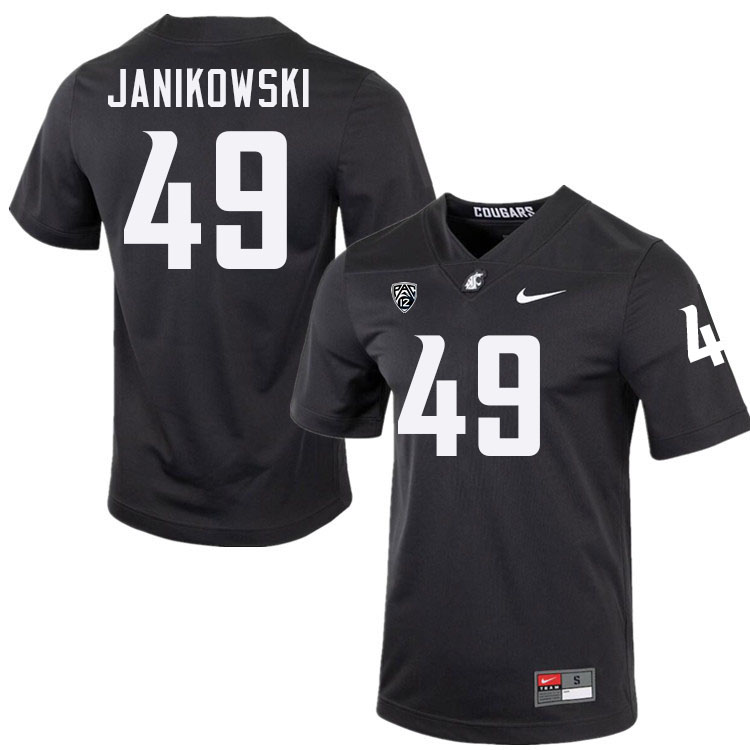 Dean Janikowski WSU Cougars Jersey.Washington State Cougars #49 Dean Janikowski Jersey Youth-Alterna